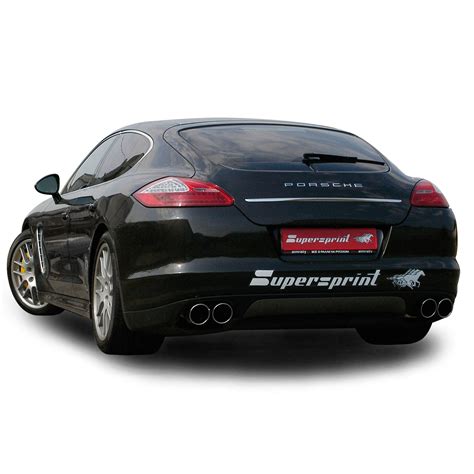 Performance Sport Exhaust For Porsche Panamera Turbo Turbo S