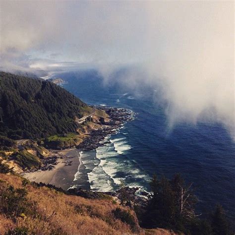 Cape Perpetua Campground Yachats Oregon Coast Oregon Coast Oregon