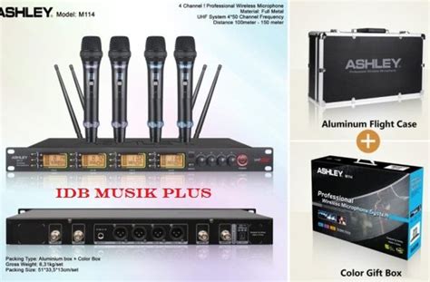 Jual Mic Wireless Ashley M M Mic Handheld Original Di Lapak