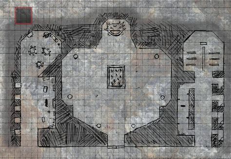 Amber Temple Battle Map - Upper / Lower Floors - Grid / Gridless : r ...