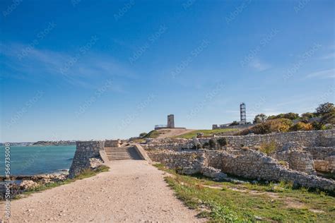 Ruins Of Chersonesos An Ancient Greek Colony In Modern Sevastopol