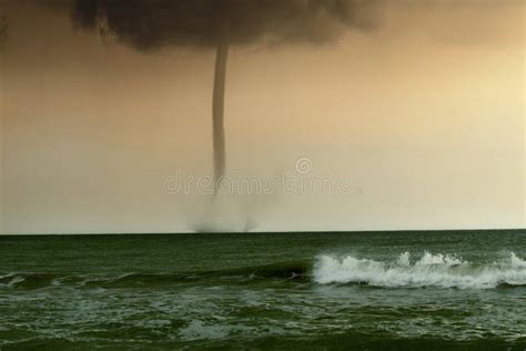 Ocean tornado stock image. Image of environment, dramatic - 6395707