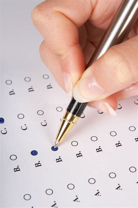 Multiple choice test stock image. Image of answer, exams - 4579631