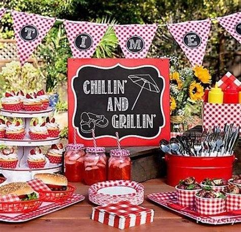 33 The Best Backyard Summer Party Decorating Ideas Bbq Birthday Party Birthday Bbq Picnic