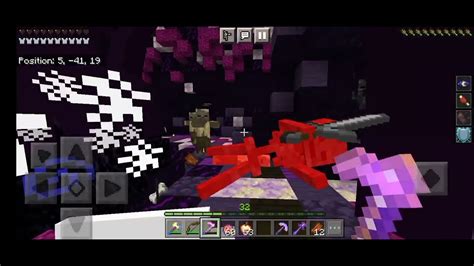 Wither Storm Final Boss Bowels Fighting Minecraft Bedrock Edition