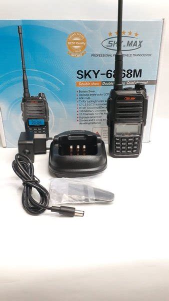 Jual Handy Talky Sky Max SKY 6868M Dual Band Di Lapak AH Comm Bukalapak