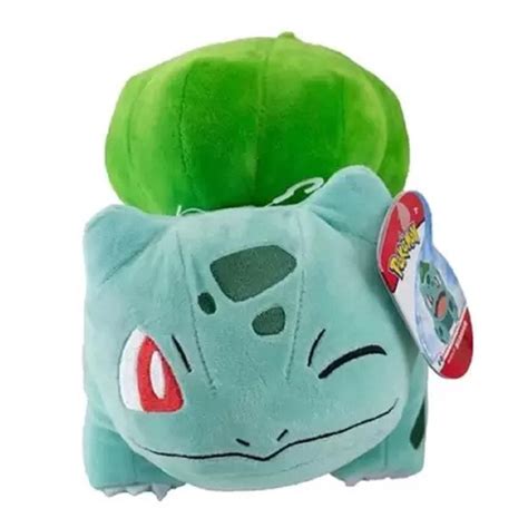 Pelúcia Pokemon Bulbasaur 20Cm Sunny Brinquedos Submarino