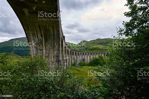 The Glenfinnan Viaduct Also Known As The Hogwarts Express Bridge From