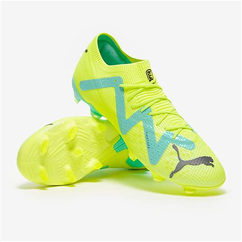 Puma Future Ultimate Low Fgag Fast Yellowpuma Blackelectric