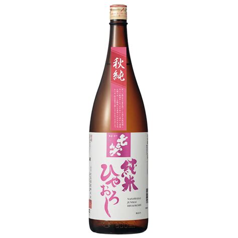 秋の日本酒「ひやおろし」：その7七笑 純米 ひやおろし ネット通販お買い得情報