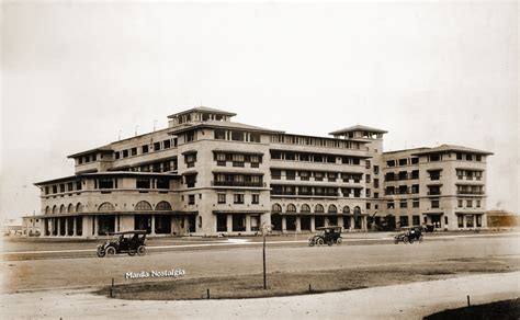 manila hotel  golden years manila nostalgia