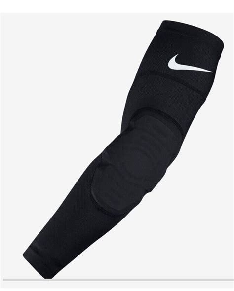 Nike Pro Hyperstrong Padded Elbow Sleeve Black Basketball Ac4184 010 Men’s S M For Sale Online