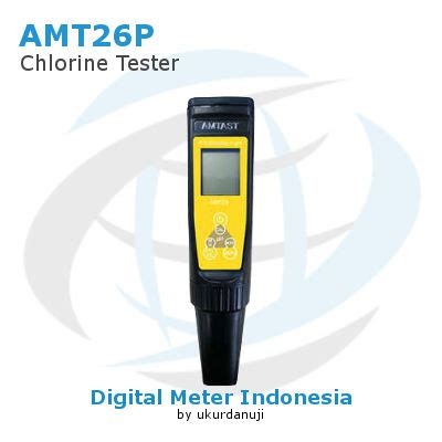 Alat Ukur Kadar Klorin AMTAST AMT26S Digital Meter Indonesia