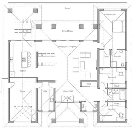 house design house-plan-ch569 20 | Architectural design house plans ...