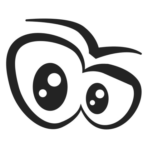 Verdächtige Emoticon Augen Cartoon Png Und Svg Design Für T Shirts