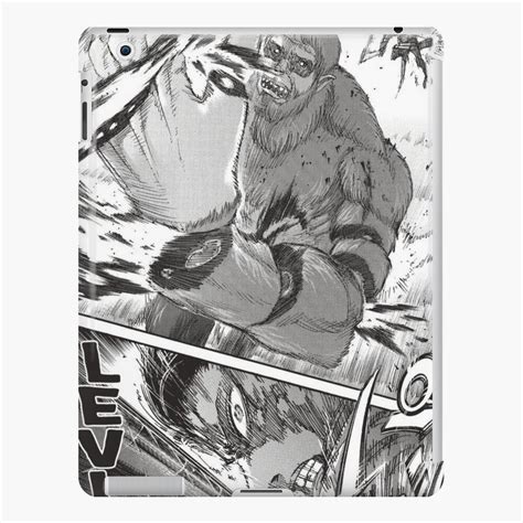 "Beast Titan Manga Panel " iPad Case & Skin for Sale by narcocynic ...