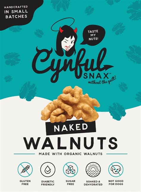 NAKED Walnuts Cynful Snax