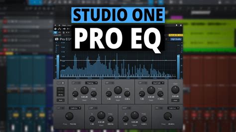 How To Use The Studio One PRO EQ YouTube