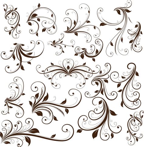 11 Elegant Swirl Designs Vector Images - Elegant Swirl Designs Clip Art ...