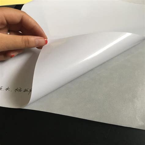 Cm Sheet Size Self Adhesive Cast Coated Sticker Paper China