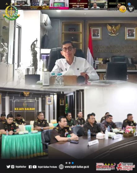 Sosialisasi Pedoman Jaksa Agung Nomor 7 Tahun 2023 Secara Virtual