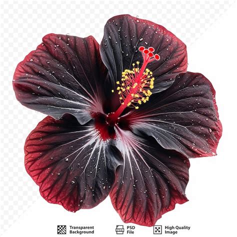 Hibiskusbl Te Aus Der Familie Der Malvengew Chse Malvaceae Hibiscus