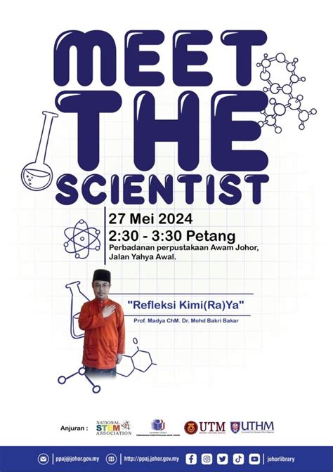 Meet The Scientist Portal Rasmi Perbadanan Perpustakaan Awam Johor