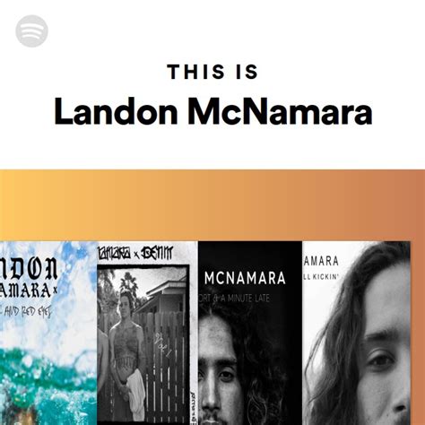 This Is Landon Mcnamara Playlist By Spotify Spotify