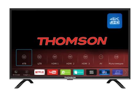 Лучшие телевизоры фирмы Thomson 2025