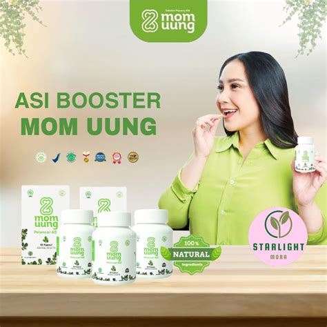 Jual Asi Booster Mom Uung Bpom Halal Herbal Natural Mom Uung Pelancar