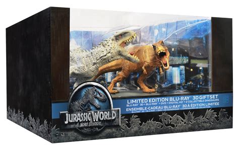 Jurassic World (Limited Edition Gift Set) (BD 3D + Blu-ray + DVD ...