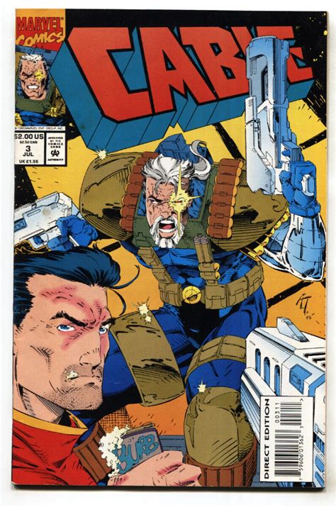 Cable 3 Comic Book 1st Appearance Of Weasel Marvel Comic Books