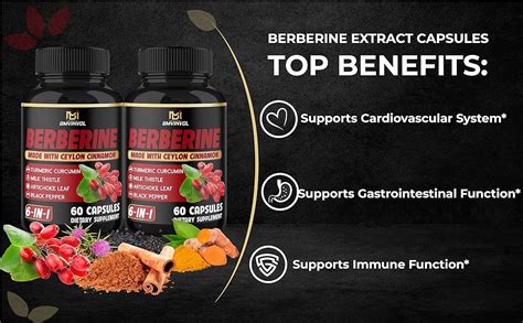 Amazon Packs Berberine Supplement Plus Ceylon Cinnamon