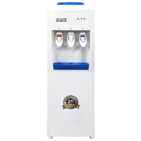 ATLANTIS SKY Water Dispenser Hot Normal Cold Floor Standing 3 Taps LiwaSpring