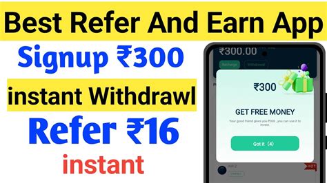 Signup Instant Withdraw Refer Direct Withdraw New Refer