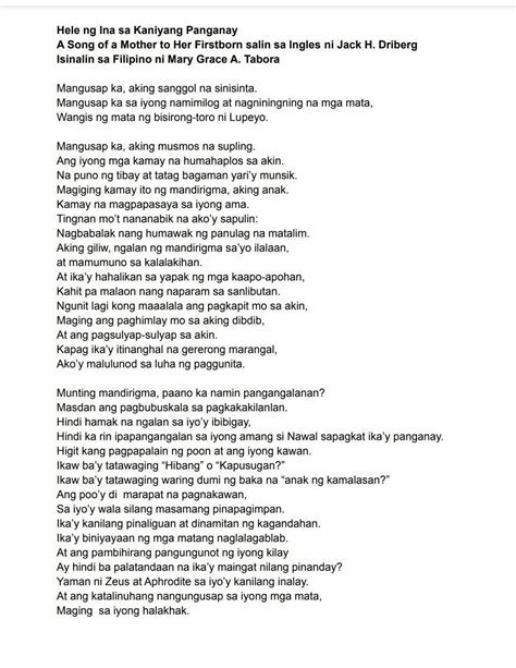 Gawain Sagutin Mo Sagutin Ang Mga Gabay Na Tanong Kaugnay Ng Tulang