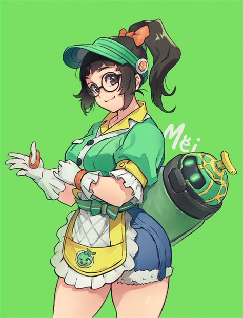 メイ オーバーウォッチ 「honeydew Mei Overwatch Overwatchfanar」 ニシカワエイト Eitonishikawaのイラスト