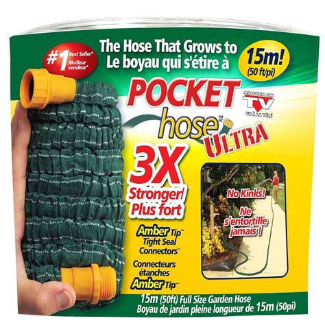 Pocket Hose Ultra 50 ft. Pocket Hose | The Home Depot Canada