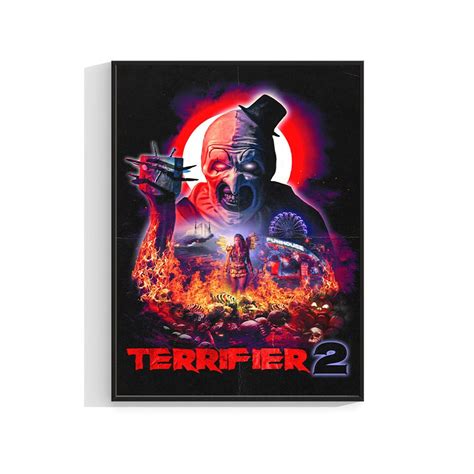 Terrifier 2 Movie Poster 2022 Art Film Print A4 A3 A2 A1 Maxi - Etsy