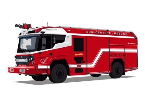 Boulder Moves Co Into Electric Fire Truck Era With Rosenbauer Purchase