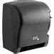 Lavex Translucent Black Lever Activated Paper Towel Dispenser