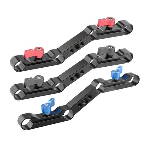 Camvate Offset Z Shape Clamp Mount Bracket With 15mm Double Rod Clamp