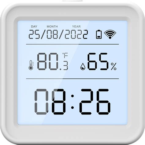 Умный Wi-Fi Датчик Температуры И Влажности Tuya (С Дисплеем) Купить В ...
