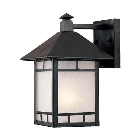 Acclaim Lighting Artisan Collection Light Matte Black Outdoor Wall