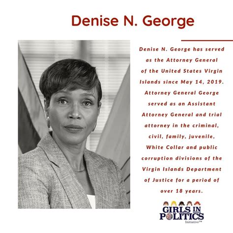 Girls In Politics Initiative On Twitter Denise N George Has Served