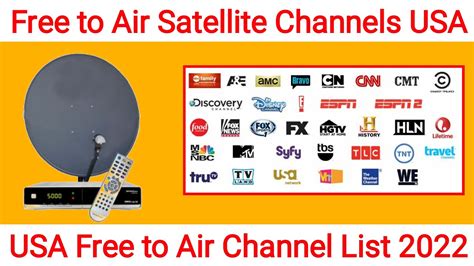 Free To Air Satellite Tv Channel List Usa Free To Air Tv Channels Usa