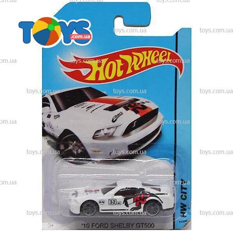 МАШИНКА МЕТАЛЕВА HOT WHEELS FORD SHELBY GT Коллекционные машинки в интернет магазине Toys