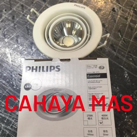 Jual Downlight Spot Led Watt Pomeron Philips Spotlight W Watt