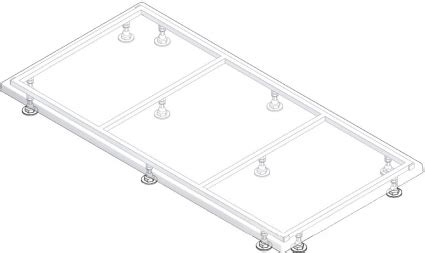 Каркас для поддона Creto Ares, Scala 100x80 1-0075 купить онлайн с ...