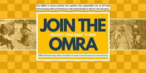 Join the OMRA: 2023 Memberships Now Available — OMRA